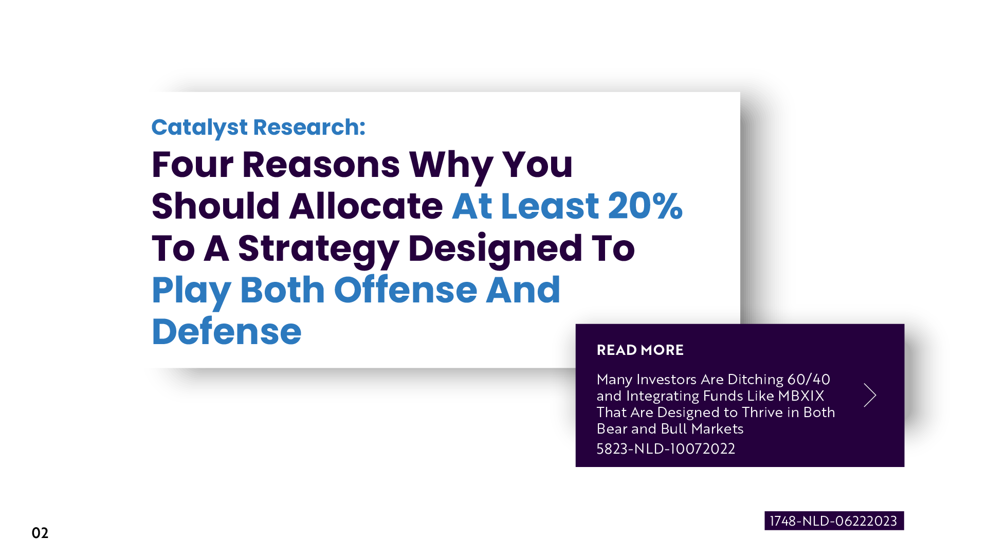 NEW 4 Reasons Catalyst Funds